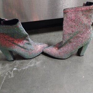 Akira Glitter Bootie
